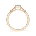 thumbnail image 2 of ANGARA Natural 0.7 Ct. Diamond Vintage Inspired Ring in 14K Rose Gold for Women (Ring Size: 11.5), 2 of 9
