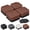 Brown 4 Pack-One Layers 1.5 Inch, variant on Furniture Risers White 4 Pack One Layers 1.5 Inch Elevation Blocks for Couches Desks Chairs