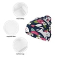 thumbnail image 3 of Kdxio Rabbit And Rose Winter Beanie for Men Women Beanie Knit Hat Cuffed Cap Beanie Knit Chunky Snow Cap, 3 of 6