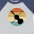 thumbnail image 4 of Inktastic Violin Music Retro Sunset Boys or Girls Baby Bodysuit, 4 of 5