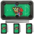thumbnail image 1 of 4 Sets Mini Pool Table Game Billiards Table Pool Table Set Portable Tabletop Games, 1 of 9