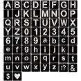 thumbnail image 1 of Kit de plantillas de letras de 3 pulgadas, juego de plantillas entrelazadas de letras y números de plástico, plantilla de pintura hueca de 66 piezas, plantillas entrelazadas de plástico Le, 1 of 4