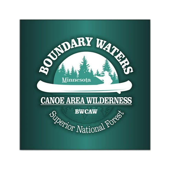 CafePress - Boundary Waters Sticker - Square Sticker 3" x 3"