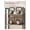 Brown, variant on XX Storage Shelf, Bookshelf With 5 Shelves, Steel Frame, For Living Room, Entryway, Office, Industrial Style, Rustic, 24.4"L X 9.4"W X 65"H (62 X 24 X 165 Cm), Black, Grey, Brown