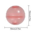 thumbnail image 2 of 1/4 Uds globo de agua reutilizable bomba de agua luminosa bolas de salpicaduras juguete de piscina (rosa), 2 of 2