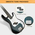 thumbnail image 3 of Glarry Fretted 4-String Solid Body Bass Guitars Dark Blue, 3 of 7