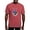 Crimson Red, variant on - Delta Tau Delta Coat Of Arms T Shirt - Mens Comfort Colors Shirt