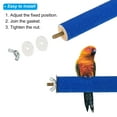 thumbnail image 3 of 1x6" Bird Paw Grinding Stick Parrot Parakeet Cockatiel Perch Stand, Blue, 3 of 6