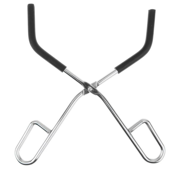 Yinanstore 10.6'' Lab Beaker Tongs with Rubber Coated Ends ( Opens to 180mm), Professional Lab Supplies