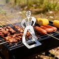 thumbnail image 2 of Support de Gril BBQ Amusant pour Homme, Support pour Hot-Dogs, Grille à Hot-Dogs Réutilisable en Acier Inoxydable, Accessoires de Barbecue et de Camping Extérieurs pour Grillades Fantaisie, Durable et Résistant à la Chaleur, 2 of 8