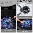 thumbnail image 5 of DISNIMO Car Cargo Mat All Weather Trunk Protection Cargo Liner Heavy Duty Rear Trunk Liner Machine Washable Dog Seat Cover Suitable for Most Cars Models, Butterfly Flower Print, 5 of 7
