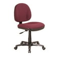 thumbnail image 5 of Work Smart Fabric Sculptured Task Chair without Arms in Black, 5 of 5