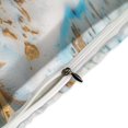 thumbnail image 4 of 3 Pcs Soft Bedding Set, Includes 1 Duvet Cover with Zipper And 2 Pillow,Shams Starfish Beach Full(79"×90"), 4 of 8