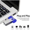 thumbnail image 2 of Clé USB 16 Go 3 Pack Clé Mémoire USB 16 Go Stockage de Données USB 2.0 Clés 16G Design Pivotant (3 Pcs, Rouge/bleu/vert), 2 of 7