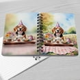 thumbnail image 4 of Happy Mother's Day Beagle with Sweets and Flowers at a Picnic Spiral Bound Journal Beagles Dog Lover Gifts Idea 5x7in Spiral Notebook - 13005, 4 of 5