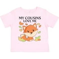 thumbnail image 3 of Inktastic My Cousins Love Me- Little Fox Boys or Girls Toddler T-Shirt, 3 of 5