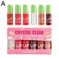 thumbnail image 3 of 6PCS Moisturizing Lip Gloss Transparent Lip Oil Hydrating Lip Glaze Lip Plumper Hydrating Make Up Liquid Lipstick Set Cosmetics, 3 of 5