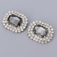 thumbnail image 1 of BELOVING Rhinestone Shoe Clips Wedding Buckle DIY Bride Shoe Decorative Charms - Gray,, 1 of 7