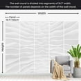 thumbnail image 4 of Tiptophomedecor Abstract Wallpaper Wall Mural - Origami Wall, 4 of 7
