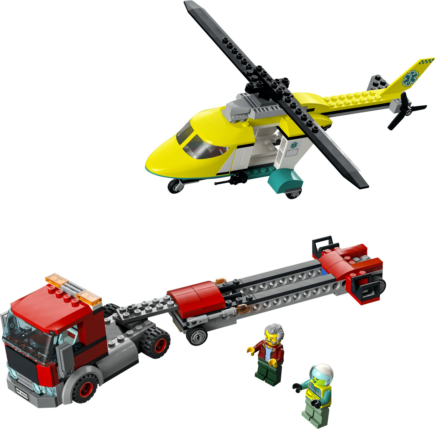 lego mountain rescue helicopter