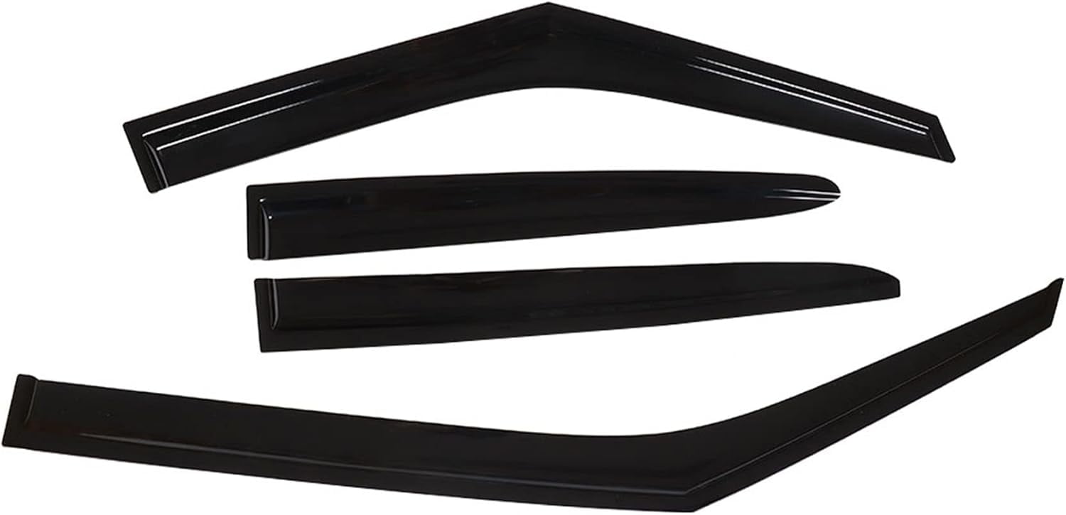 SEBLAFF 4 PCS Side Window Vent Visors Rain Guards Deflectors Smoke Replacement for 2011-2017 Veloster