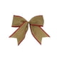 thumbnail image 2 of Fiudx Liquidación navideña paquetes de lazos navideños de tela no tejida, cepillados, para decoración navideña, para árboles de Navidad, 2 of 6