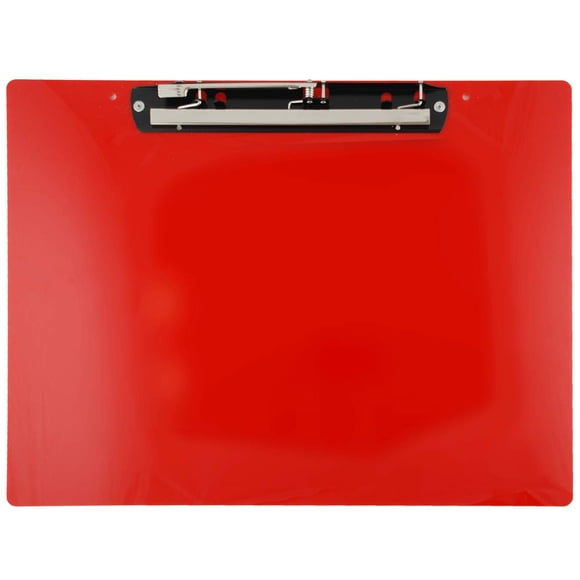 Ruby Paulina 17"" x 11"" Acrylic Clipboard with Jumbo Hinge Clip (645160)