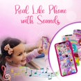 thumbnail image 2 of Mi primer bolso, bolso para niña con accesorios, bolsos para niñas de 3 años, juego de lápiz labial, teléfono que hace sonido, cepillo de princesa, maquillaje para niños | Juego de juguetes Fidget Pop, 2 of 5