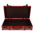 thumbnail image 3 of ZheElen Valise en Cuir Rétro Décoration Maison Rouge 44x23x12cm, 3 of 5