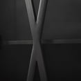 thumbnail image 7 of Mercana Poppy II 73.8" H Black Metal With Glass Door Display Cabinet, 7 of 7