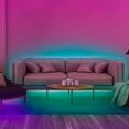 thumbnail image 2 of Led Chambre à Coucher Led Bande Décorative Multicolore Led Lumière, Bande Led, Rgb Dimmable Guirlande Légère avec Télécommande, Ruban Adhésif (2X5M), 2 of 5
