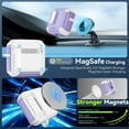 thumbnail image 5 of AirPods 4 Case,【Built-in Invisible Bracket】 Secure Lock Case [Compatible with MagSafe] for AirPods 4th Generation 2024 wiht Cleaning Kit,Auto-Open,Military Grade Protective, 5 of 6