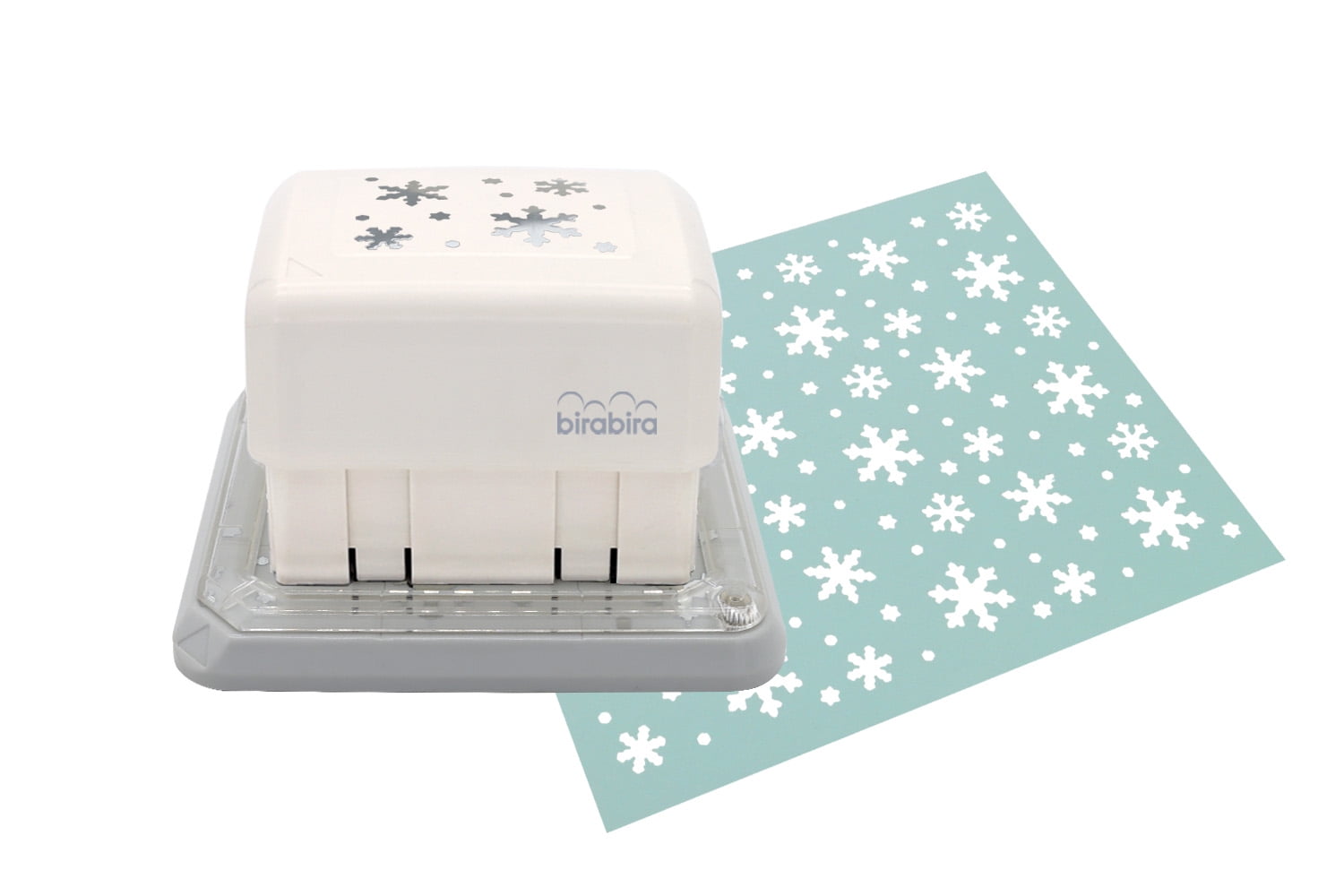 Bira Craft Snowflake Anywhere Craft Punch, Christmas Punch, All Over The Page Punch
