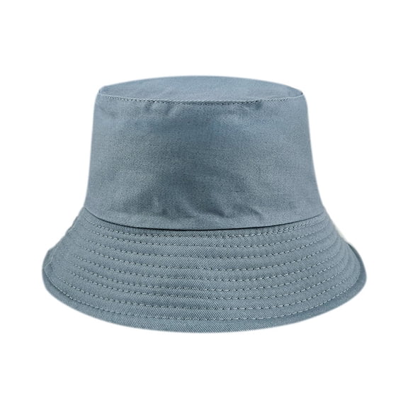 Weloille Unisex Cotton Printed Bucket Hat for Summer Sun Protection, Beach Fishing Festival Fashion Hat, One Size 56-58CM