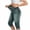 Army Green, variant on Jeggings for Women Pull On Skinny Capri Jeans Stretchy High Waisted Faux Denim Capri Leggings Casual Cropped Yoga Pants