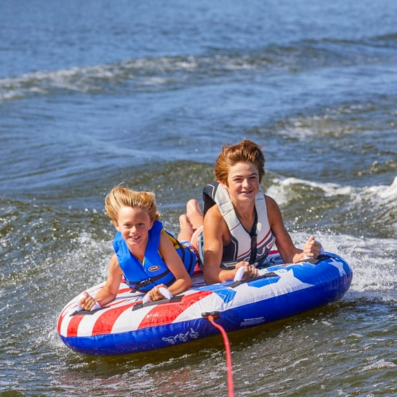 RAVE Sports 02997 American Storm 2-Rider Boat Towable Tube