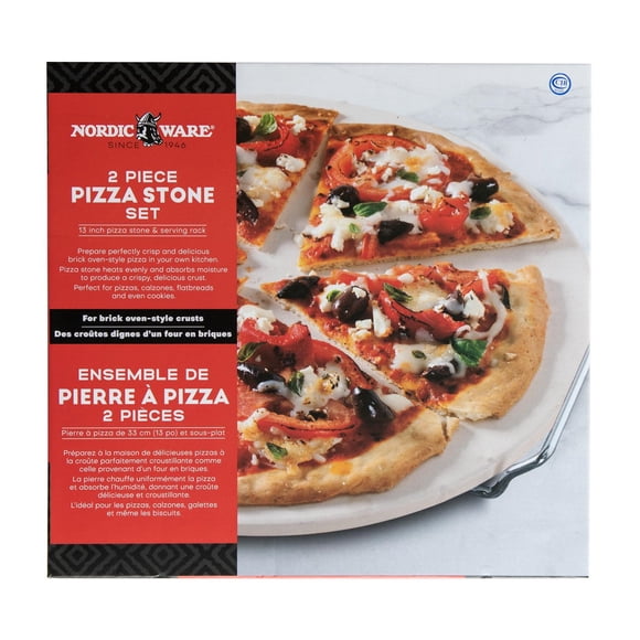 Nordic Ware Pizza Stone with Wire Rack
