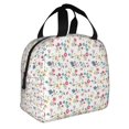 thumbnail image 2 of Disketp Summer Floral for Insulated Lunch Bag for Women and Men, Perfect for Work, Hiking, Picnic, 2 of 8