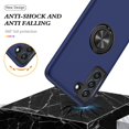 thumbnail image 4 of S21 FE 5G Case, Design for Samsung Galaxy S21FE Phone Cases with Screen Protector Ring Holder,Stand Kickstand Slim, 4 of 5