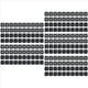 thumbnail image 1 of 200 Piezas Diafragma Dosificador de Carburador de Motosierra para 95-526 500 3800 4500 5200 5800 Kit de Juntas de Montaje de Coche, 1 of 9