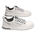 thumbnail image 1 of Zapatos Planos Bajos Sin Cordones Versátiles Y Otoño para Hombre (blanco 44), 1 of 9