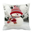 thumbnail image 1 of Funda de almohada Muñeco de Nieve ABPHQTO Protector de almohada Cama 50x50 cm, 1 of 1