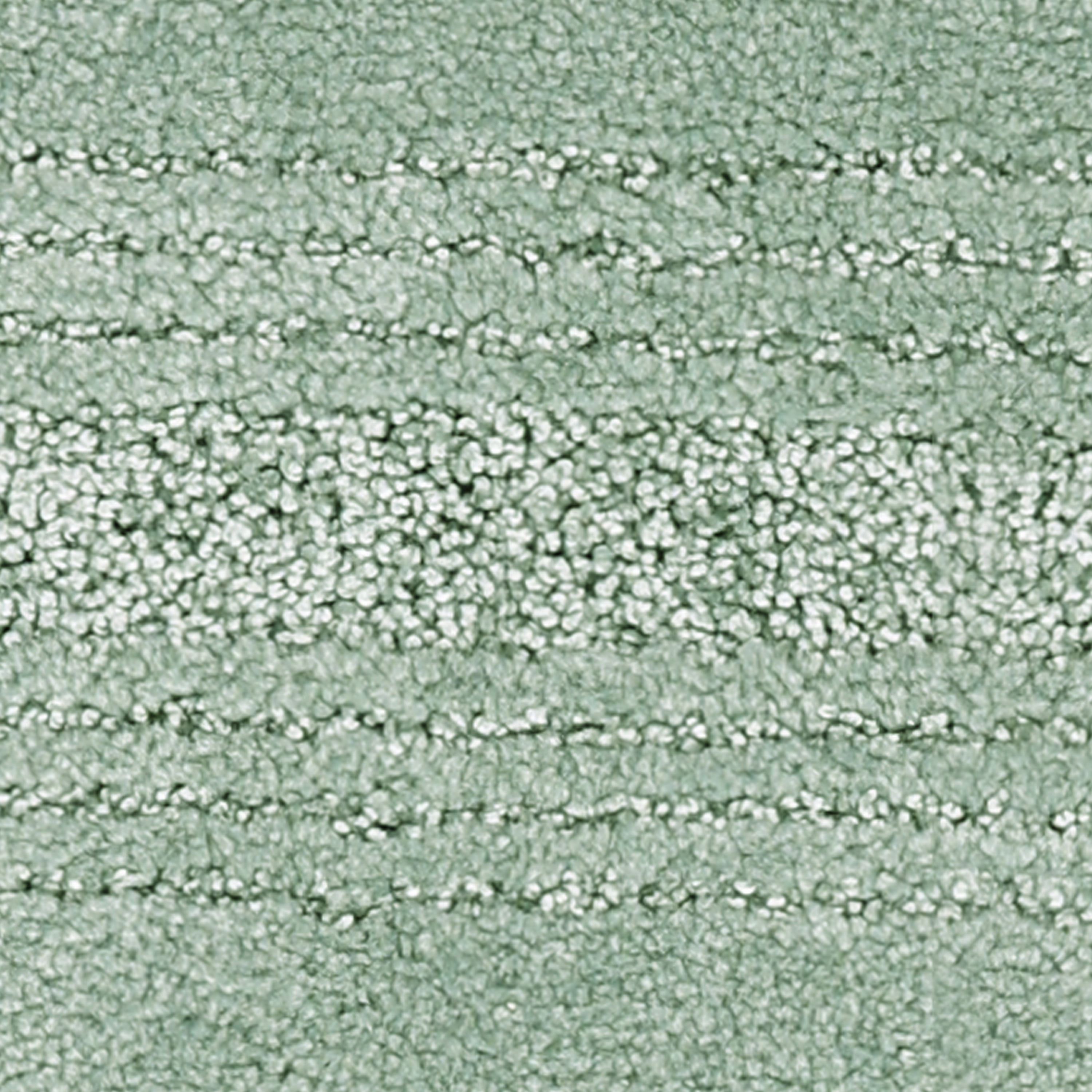 Better Homes & Gardens Solid Stripe Green Nylon Bathroom Rug, 20"x32" - 1 Each