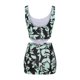 thumbnail image 5 of Moda mujer verano chaleco Camis falda traje conjunto sin mangas vendaje estampado Sexy conjuntos Wmkox8yi  bvn3277, 5 of 8