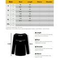 thumbnail image 2 of Women Solid Color Crew Neck Long Sleeve Top, 2 of 4