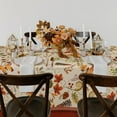 thumbnail image 3 of Thanksgiving Fall Tablecloth for Round,Oval,Rectangle Tables,Waterproof Pumpkin Fall Table Cloths for Dining Room Indoor Outdoor Table Cover - 60x102 Inch, 3 of 5