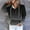 Black, variant on Woman Hoodie Womens Hoodies Pullover Long Sleeved Pockets Drawstring Button Pullover Print Comfy Stylish Loose Fit Tops Ladies Daily Sports Fall Winter Wear Black