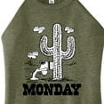 thumbnail image 3 of Peanuts - Spike Cactus Monday - Juniors High Neck Tank Top, 3 of 6