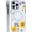 Yellow Pressed Flower Blue, variant on Case for iPhone 16 Pro Max Case, White Pressed Flower Compatible with MagSafe & Magnetic Wireless Charging, Shockproof Protective Phone Case Cover Case for iPhone 16 Pro Max, Clear Blue