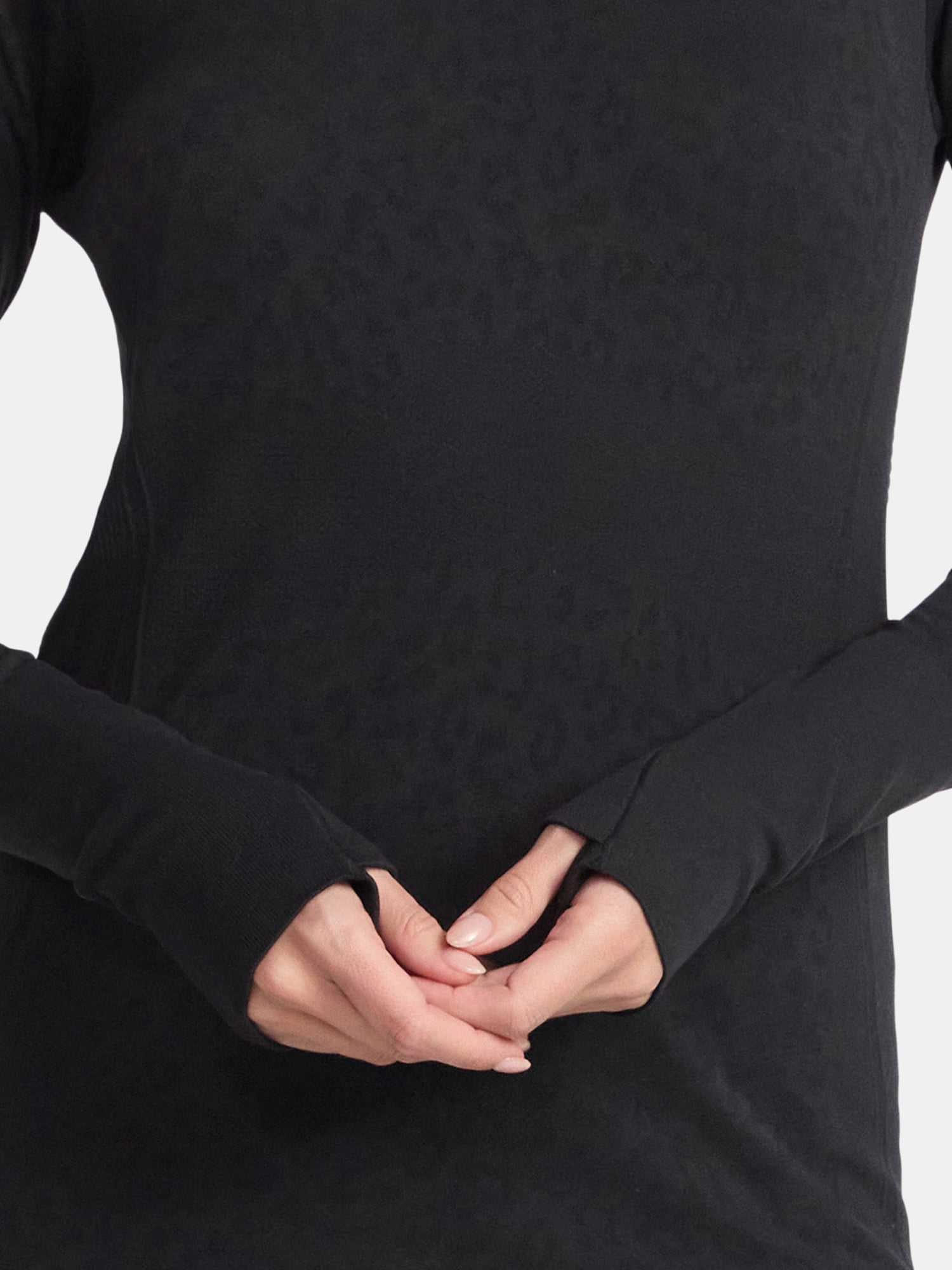 Avia Women's Seamless Tee with Long Sleeves, Sizes XS-XXXL